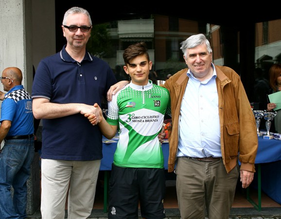 leader classifica Giro Brianza primo anno con Ghisotti Fabrizio (Foto Berry)